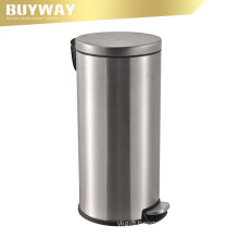 Popular slow closing stainless steel design waste bin